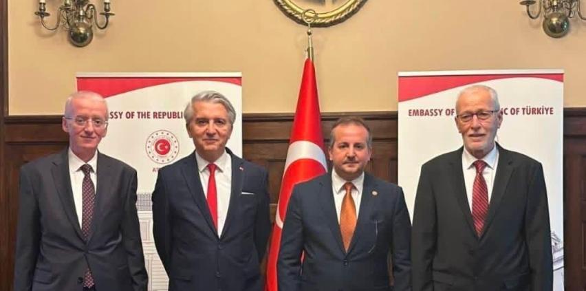 İskeçe ve Gümülcine Seçilmiş Müftülerinden Türkiye’nin Atina Büyükelçisi Erciyes’e ziyaret