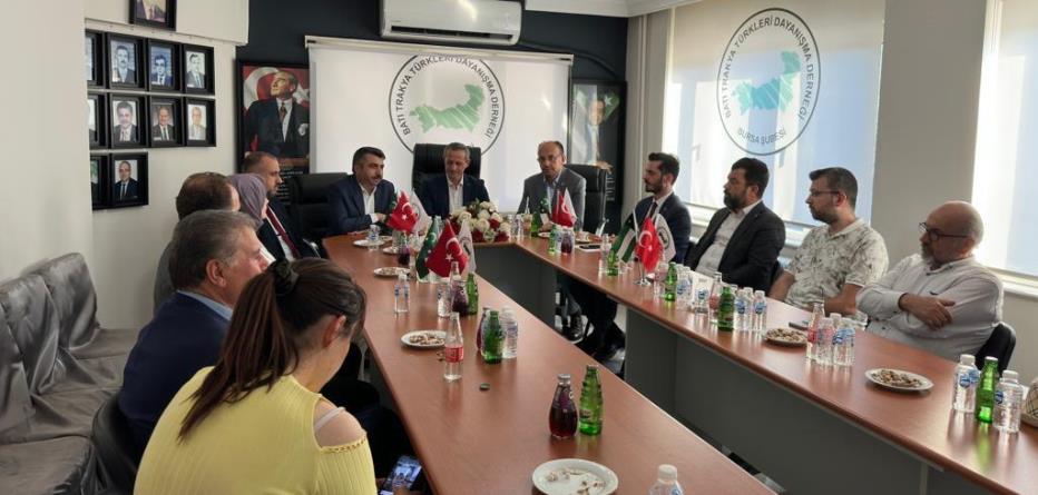 BTTDD Bursa Şubesinde bayramlaşma töreni düzenlendi