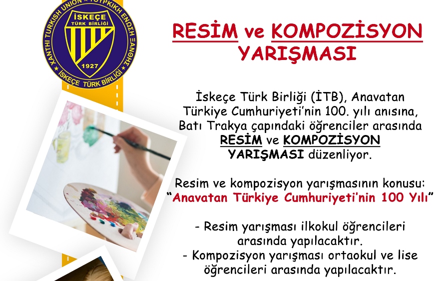 İTB, Türkiye Cumhuriyeti’nin 100. yıl anısına yarışma düzenliyor