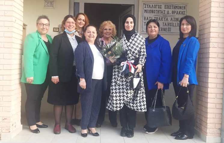 Bakan eşi Betül Kasapoğlu BTAYTD’ni ziyaret etti