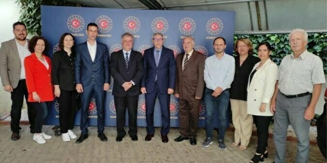 BTTÖB'den Başkonsolos Ömeroğlu’na ziyaret