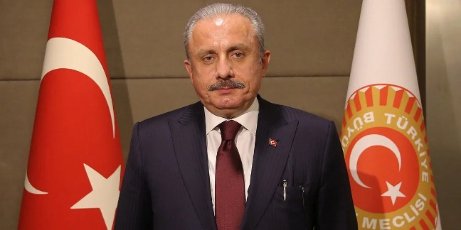 TBMM Başkanı Mustafa Şentop’tan taziye mesajı