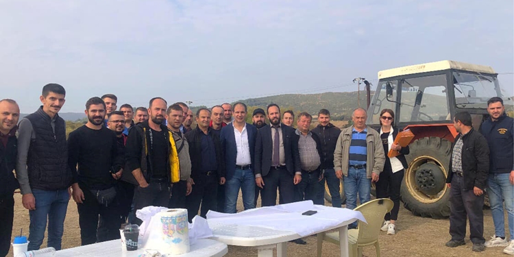Satıköy’de traktör ehliyeti sınavları yapıldı
