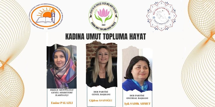 “Kadına Umut, Topluma Hayat” projesi Koyunköy, Elmalı ve Paşevik köylerinde devam ediyor