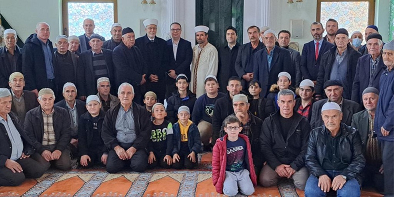 Gümülcine Başkonsolosu Aykut Ünal ilk ziyaretini Domruköye gerçekleştirdi