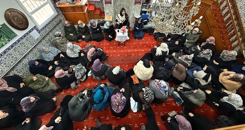 Gümülcine Müftülüğü Bayan İrşad Ekibi'nden Regaib Kandili programı