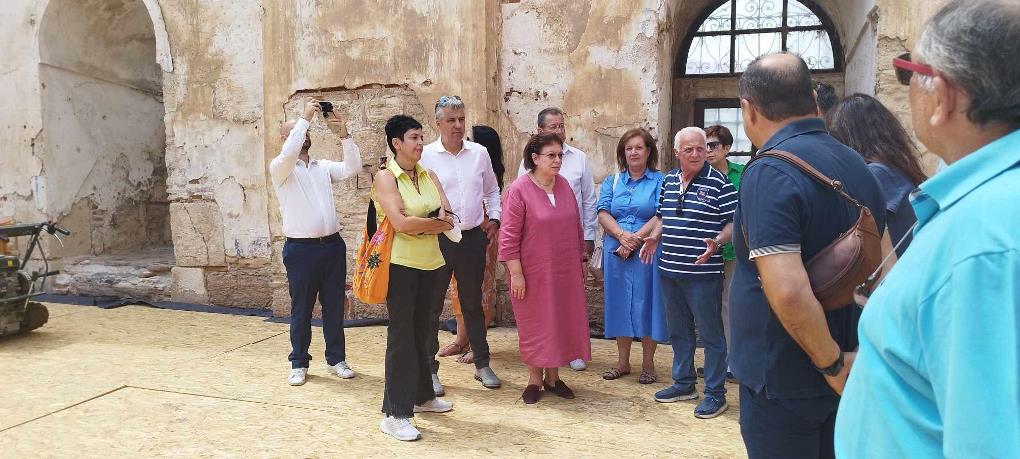 Mendoni, Dimetoka Çelebi Sultan Mehmet Camii'nde incelemelerde bulundu