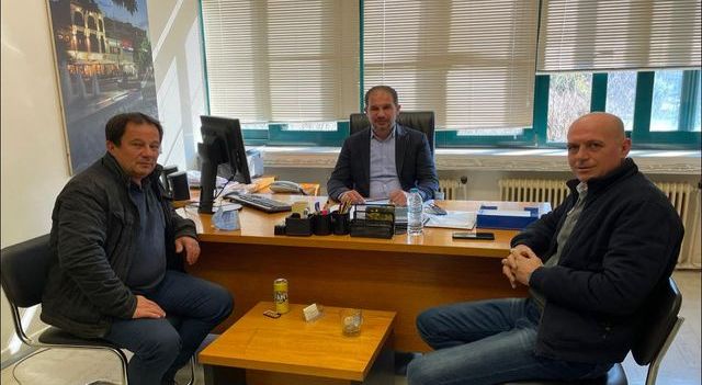 Sinan Ahmet eyalet danışmanı Ahmet İbram’ı ziyaret etti