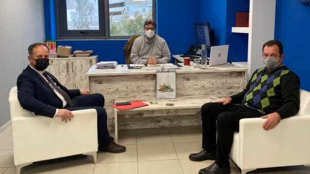 Kozlukebir Belediye Başkanı Rıdvan Ahmet Atina’da temaslarda bulundu