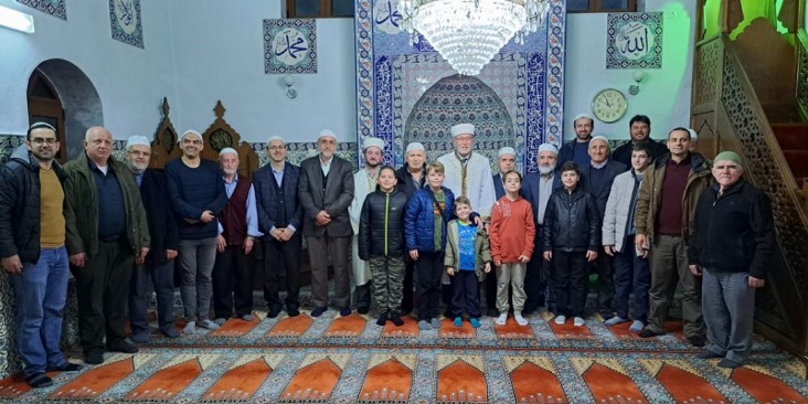 Gümülcine Yeni Mahalle Camii'nde Berat Kandili programı düzenlendi
