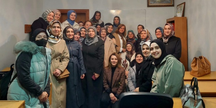 “Kadına Umut Topluma Hayat” projesinin dokuzuncu hafta programı tamamlandı