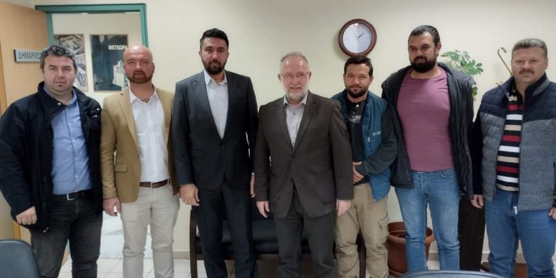 Özgür Ferhat, Şapçı Maronya Belediyesini ziyaret etti