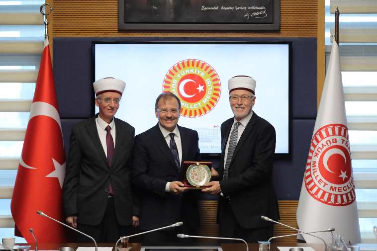 BTTADK üyeleri Hakan Çavuşoğlu’nu ziyaret etti
