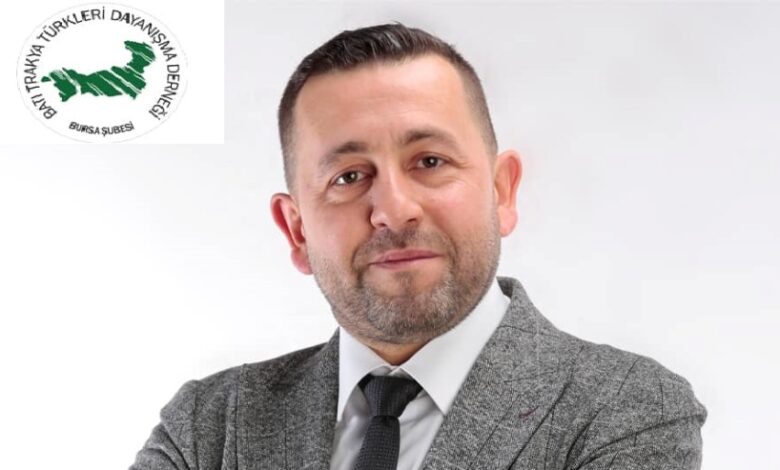 BTTDD Derneği Bursa Şube Başkanlığı görevine Hasan Karaömer seçildi