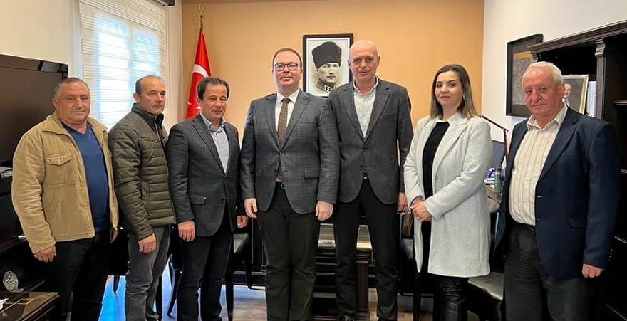 Tütün Üreticileri Kooperatifi’nden Başkonsolos Aykut Ünal’a ziyaret