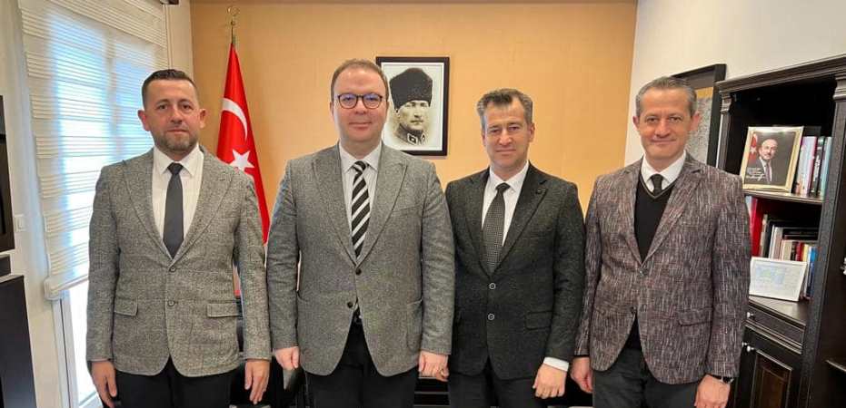 BTTDD Bursa şubesinden Başkonsolos Aykut Ünal’a ziyaret