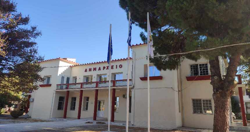 Şapçı Maronya belediye binası yenilendi