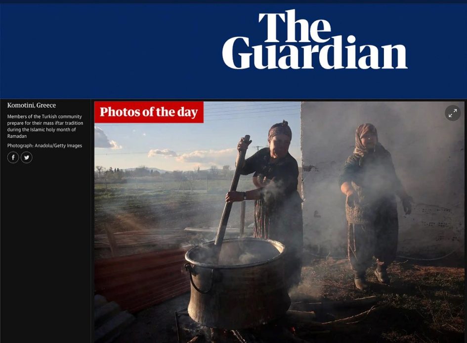 The Guardian Zeynelli’deki Türk kadınların fotoğrafını ‘Günün Fotoğrafı’ seçti