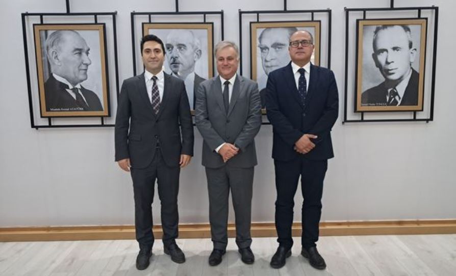 Muavin Konsoloslardan BTTÖB ve BAKEŞ'e veda ziyareti