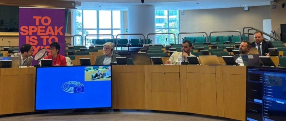 DEB Partisi Avrupa Parlamentosunda EFA yönetim toplantısına katıldı