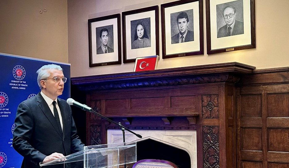 Şehit Türk diplomat Ömer Haluk Sipahioğlu Atina’da anıldı