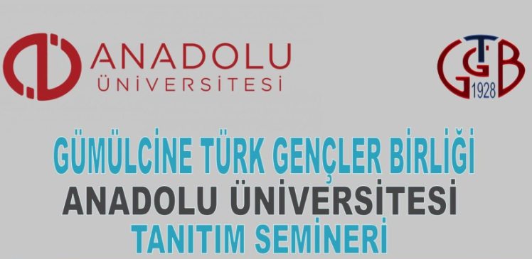 GTGB'de Anadolu Üniversitesi tanıtımı yapılacak