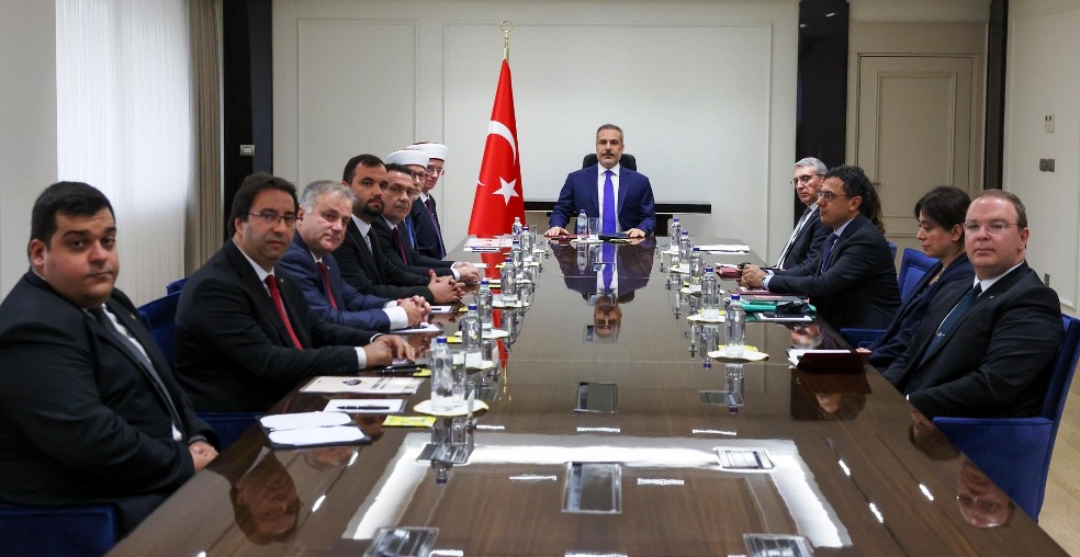 Dışişleri Bakanı Fidan, Batı Trakya Türk Azınlığı Danışma Kurulu üyelerini kabul etti