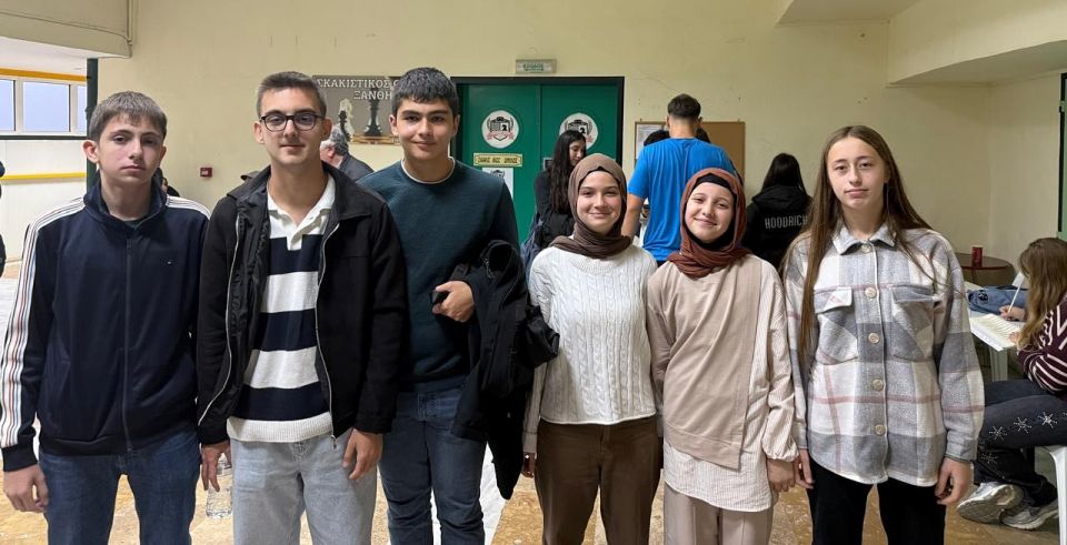 İskeçe Türk Azınlık Okulları Satranç Turnuvasında başarıyla döndü