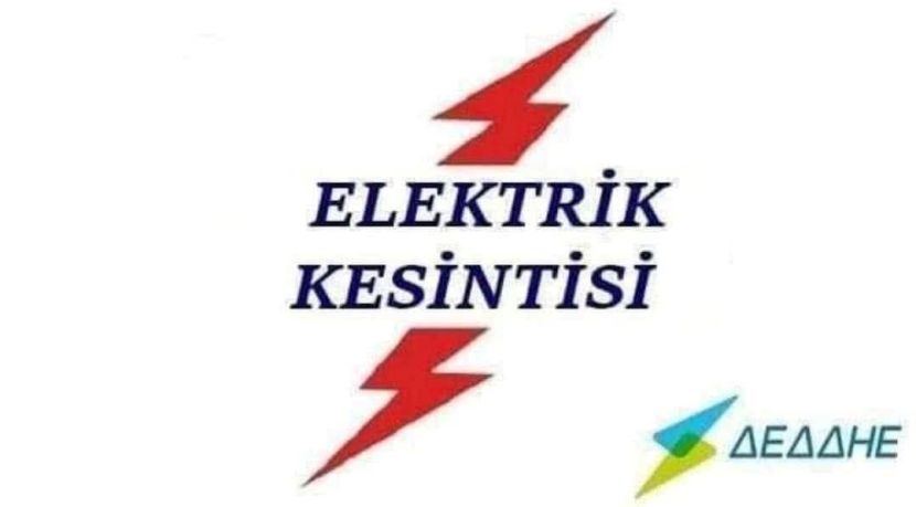 Dikkat: Kozlukebir bölgesinde geniş çaplı elektrik kesintisi!