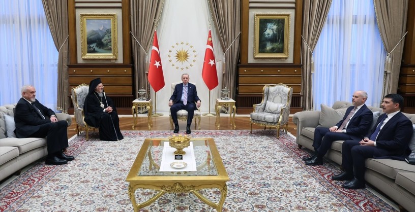 Patrikhaneden Cumhurbaşkanı Erdoğan'ın Bartholomeos'u kabulüne ilişkin açıklama