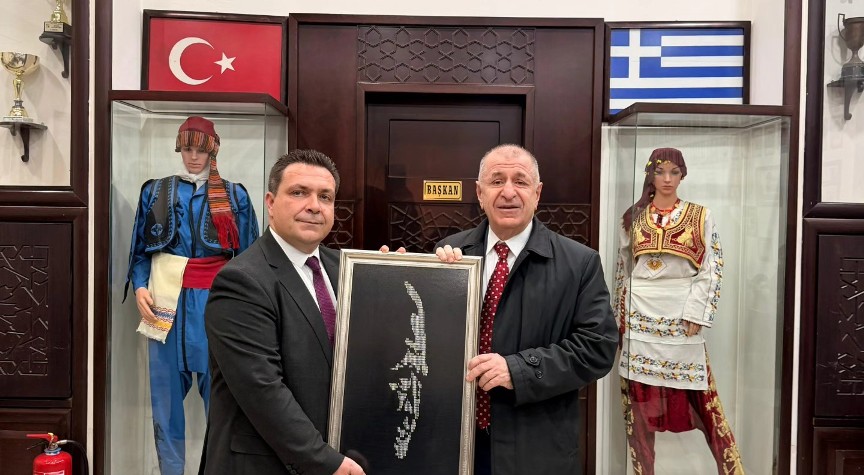 Ümit Özdağ’dan Gümülcine Türk Gençler Birliği’ne ziyaret