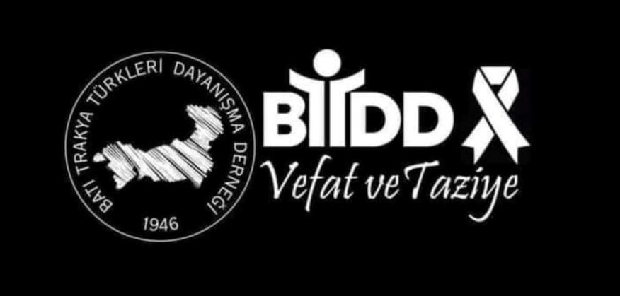 Necmettin Hüseyin Adaletoğlu’nun annesi vefat etti