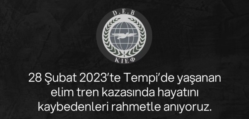 DEB Partisinden Tempi tren faciasının üçüncü yılında “Unutmadık” mesajı