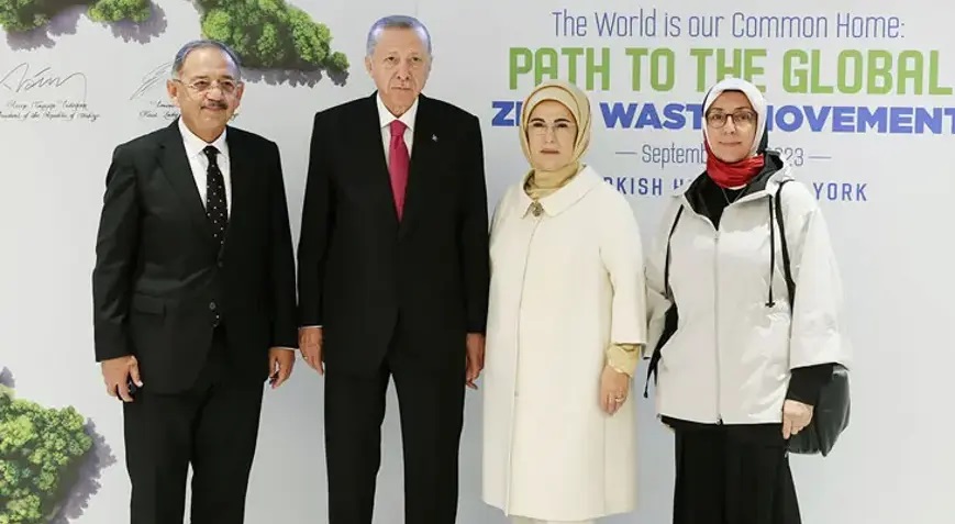 Emine Erdoğan’ın himayesindeki ‘Sıfır atık’ projesine uluslararası ödül