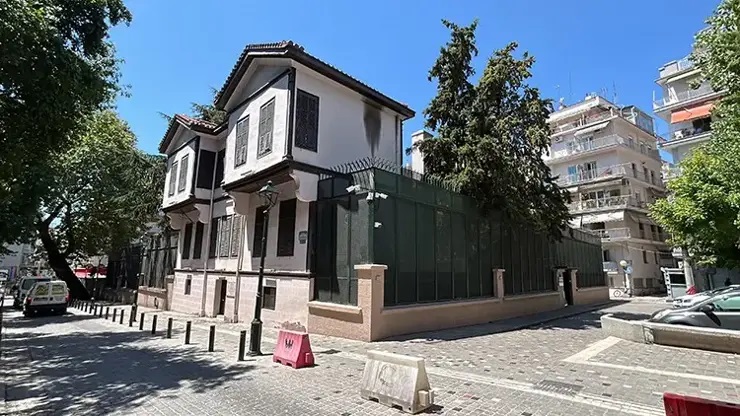 Selanik'teki Atatürk Evi'nde yürütülen restorasyonun gelecek yıl tamamlanması planlanıyor