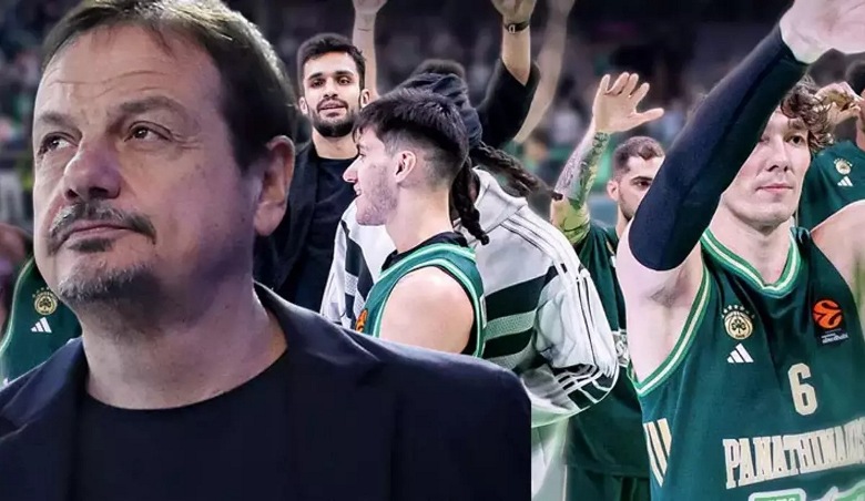 Yunanistan Kupası'nı, Ergin Ataman'ın çalıştırdığı Panathinaikos kazandı