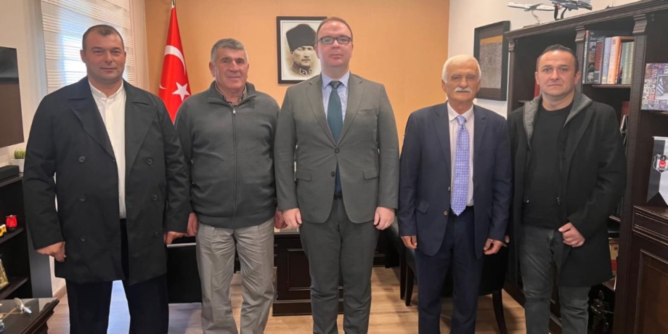 Güney Meriç Eğitim ve Kültür Derneğinden, Başkonsolos Ünal’a ziyaret