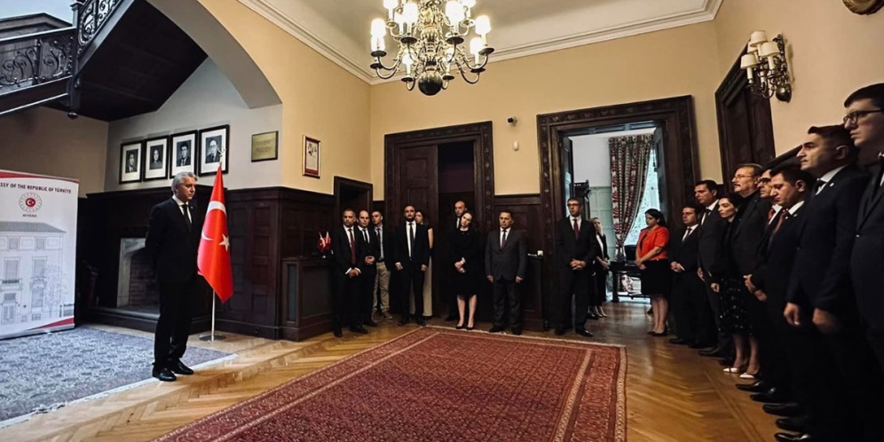 Şehit Türk diplomat Ömer Haluk Sipahioğlu Atina’da anıldı