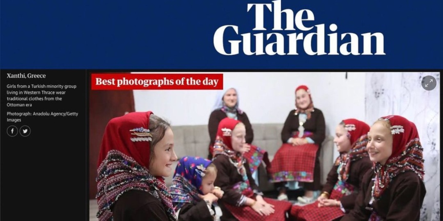 The Guardian AA muhabiri Ayhan Mehmet’in çektiği fotoğrafı ‘Günün Fotoğrafı’ seçti
