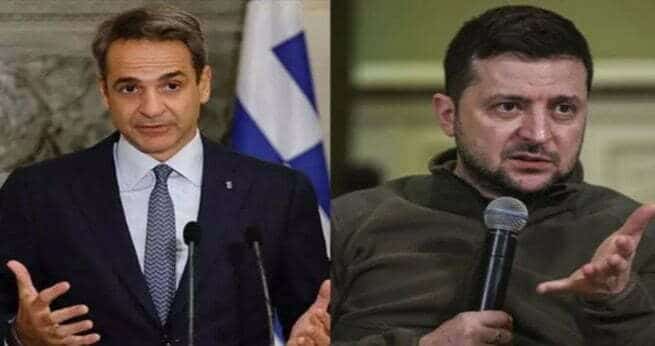 Miçotakis'ten, Zelenskiy'e davet