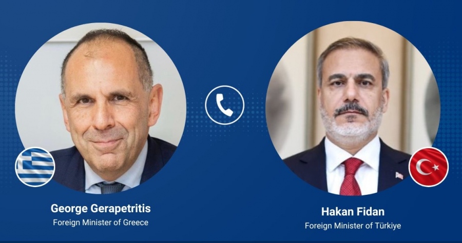 Fidan ve Yerapetridis telefonda görüştü