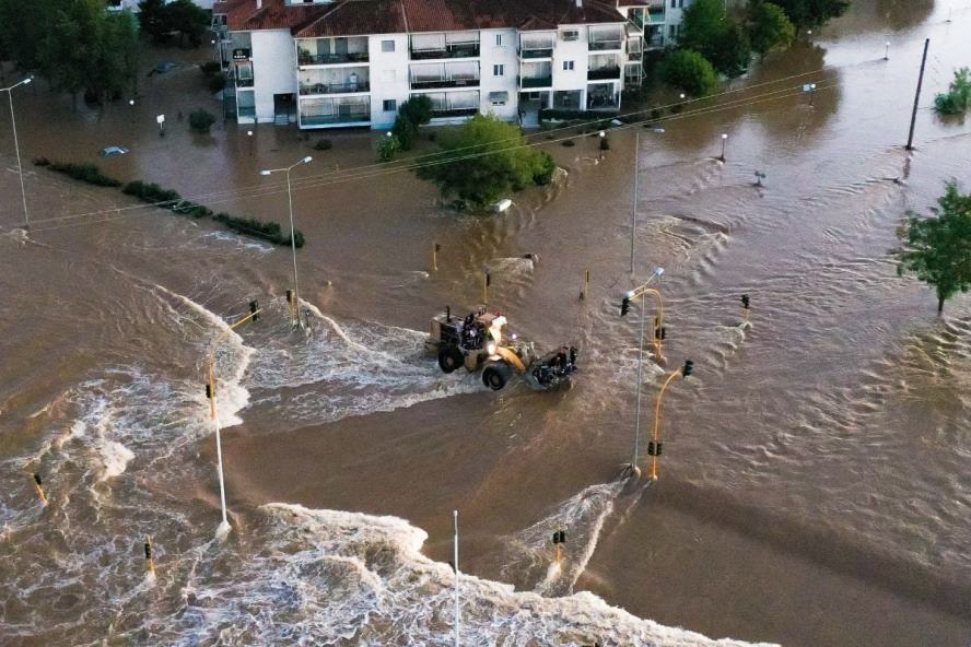 Sel felaketinde telef olan hayvanlar imha edildi