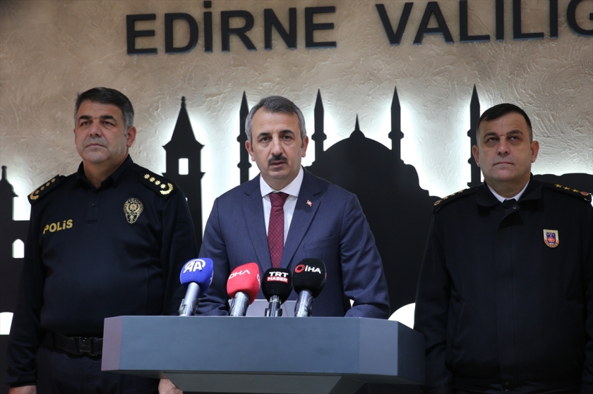 Edirne'de sınır hattına duvar yapılacak