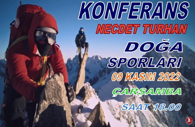 GTGB’de “Doğa Sporları” konulu konferans düzenleniyor