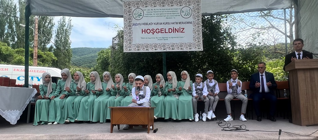 Hebilköy’de hatim coşkusu