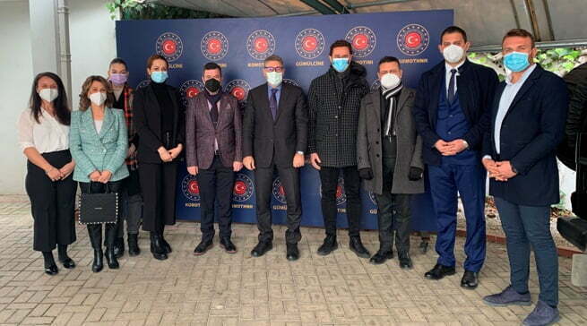 BTAYTD yönetimi Başkonsolos Murat Ömeroğlu’nu ziyaret etti