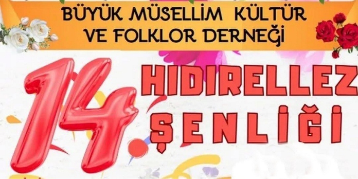 Büyük Müsellim 14. Hıdırellez Şenliği etkinliği 4 Mayıs Pazar günü
