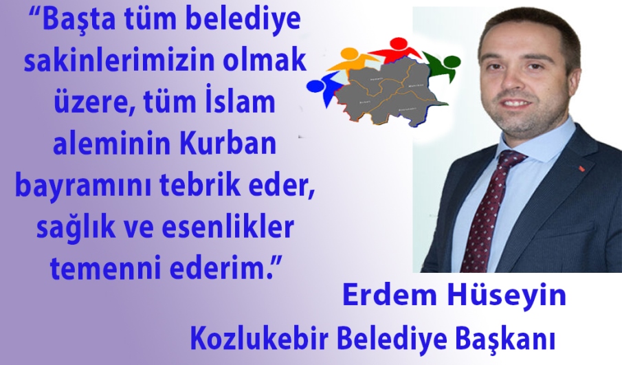 Erdem Hüseyin’den bayram tebriği