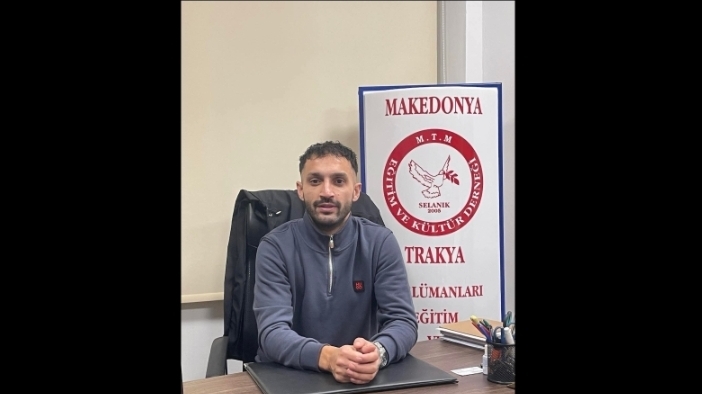 Makedonya-Trakya Müslümanları Derneğinde başkanlık görevine İnanç Mustafaoğlu seçildi