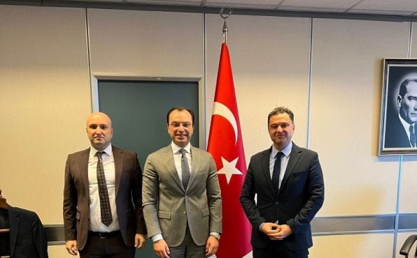 Levent Sadık Ahmet Ticaret Genel Bakanlığı’nda temaslarda bulundu